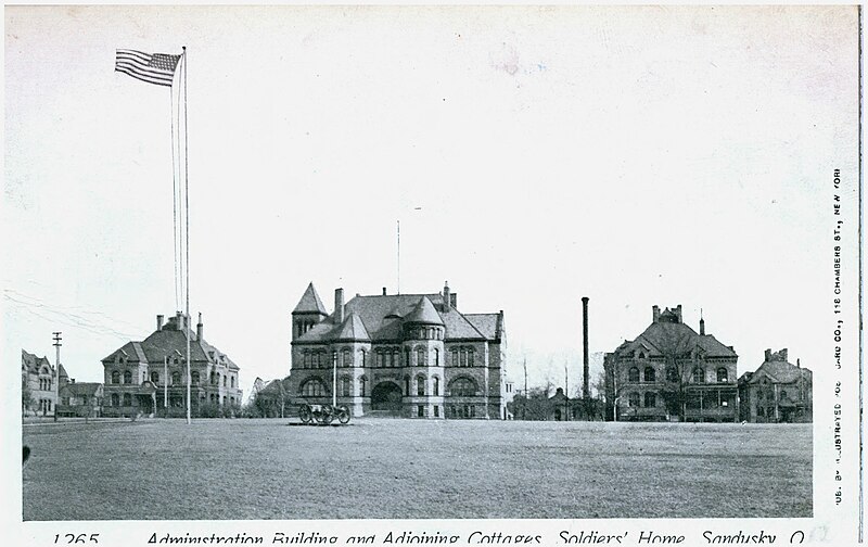 File:Administration Building and Adjoining Cottages, Soldiers' Home, Sandusky, O. - DPLA - a544bb700c2da17f8f5e70c960c8d9dc (page 1).jpg