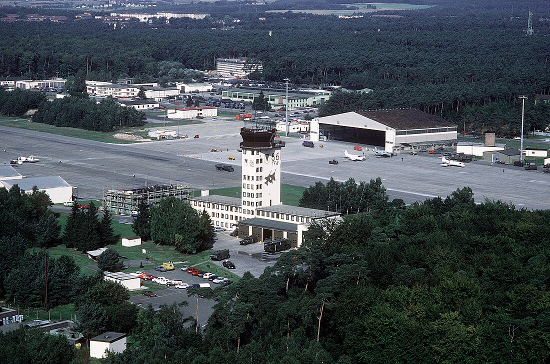 File:Aerial view of control tower and maintenance hangar at Ramstein Air Base, Germany, 8 December 1988 (6436992).jpg