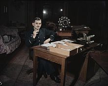 Air Commodore Frank Whittle at his desk[97]