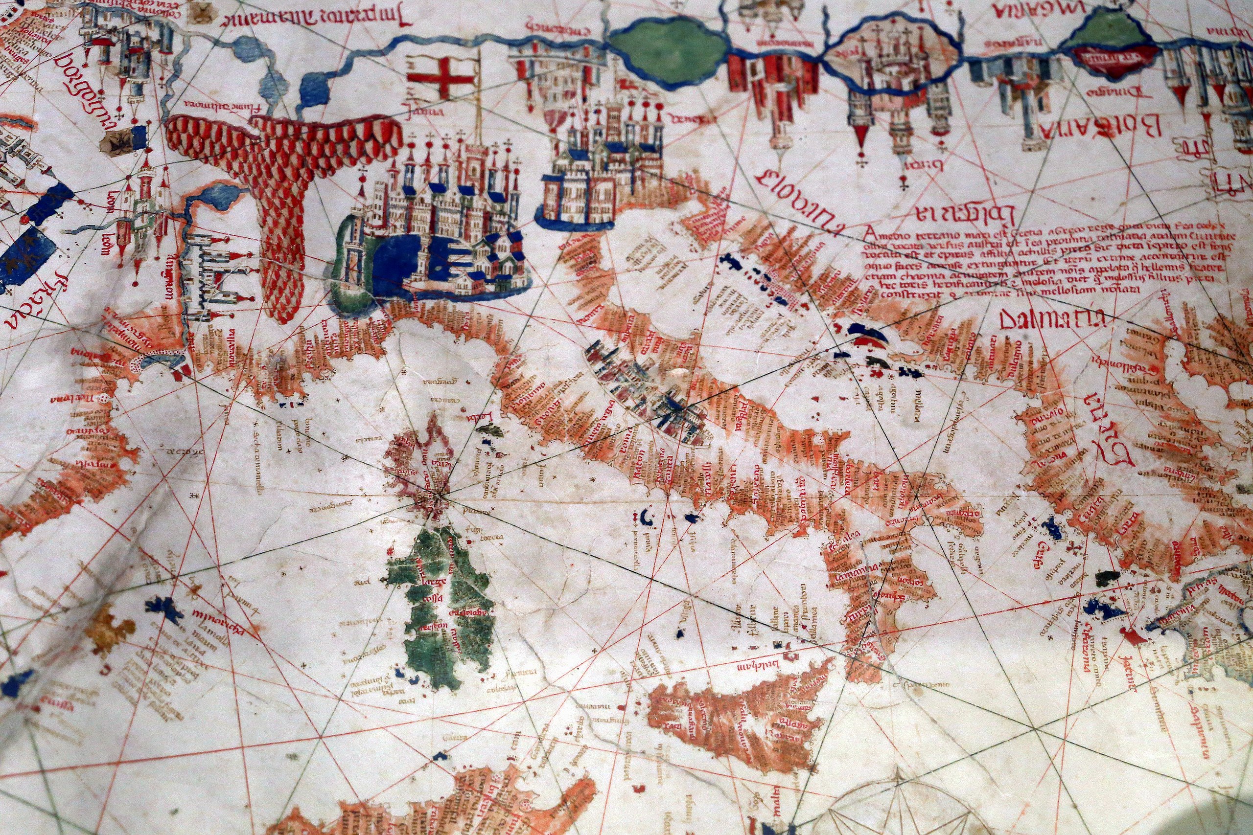File:Albino de canepa, carta nautica del mediterraneo, 1480 (roma