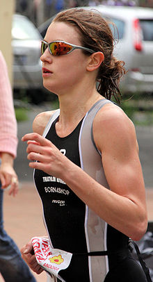 Alice Betto at the Triathlon di Andora, 2010. Alice Betto 2.jpg