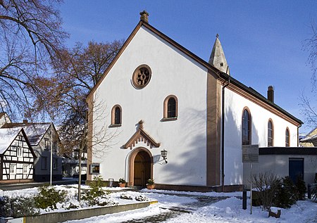 Altrip Protestantische Kirche 20101218