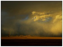 Altyn Tagh at dusk