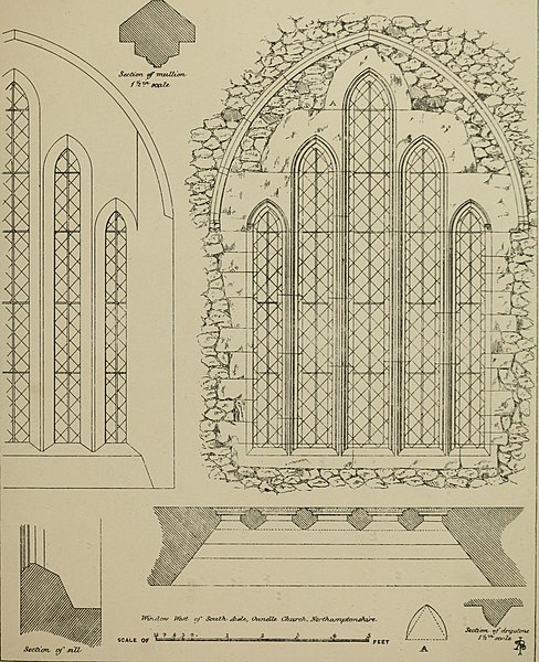 File:An analysis of Gothic architecture. Illustrated by a series of upwards of seven hundred examples of doorways, windows, mouldings, roofs, arches, crosses, panels, buttresses, seats, screens, etc., and (14803572213).jpg