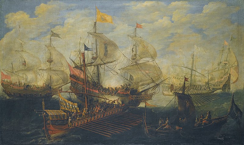 File:Andries van Eertvelt - Naval battle between Turks and Christians.jpg