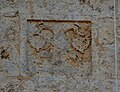 Detail on the Għajn Tuffieħa Tower in Malta