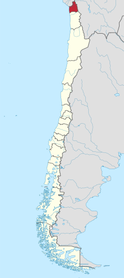Arica and Parinacota in Chile.svg
