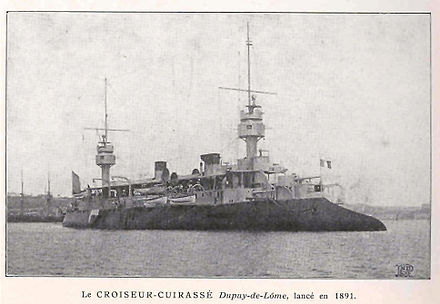 French armored cruiser Dupuy de Lôme