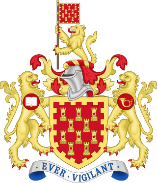 <span class="mw-page-title-main">Coat of arms of Greater Manchester County Council</span>