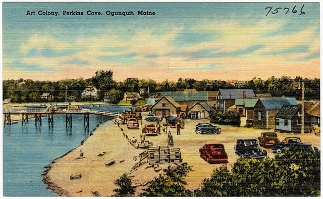 Ogunquit was the largest art colony in Maine for the better part of the 20th century. Initially drawn to the landscape, artists later came to study mo