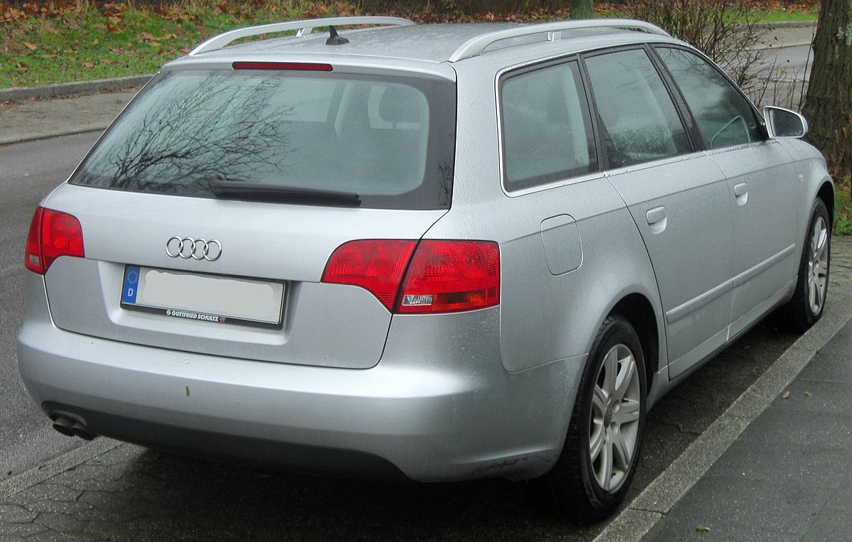 File:Audi A4 B7 Avant (Facelift, 2004–2008) 2.0 TDI rear MJ.JPG