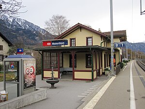 Old station and gatekeeping house