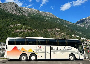 Автобус Baltic Shuttle в Норвегии