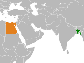 <span class="mw-page-title-main">Bangladesh–Egypt relations</span> Bilateral relations