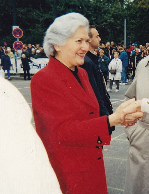Berlin-Marathon 1996, Christiane Herzog