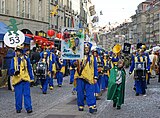 Participants in the Bernese Carnival 2010