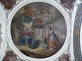 Johannes Zick: Seitenschiff, Deckenfresko: "Jesus und die Samariterin am Brunnen", 1746