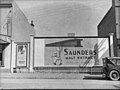 Billboard advertising Saunders' malt extract, Sydney, ca. 1930, photographer Sam Hood