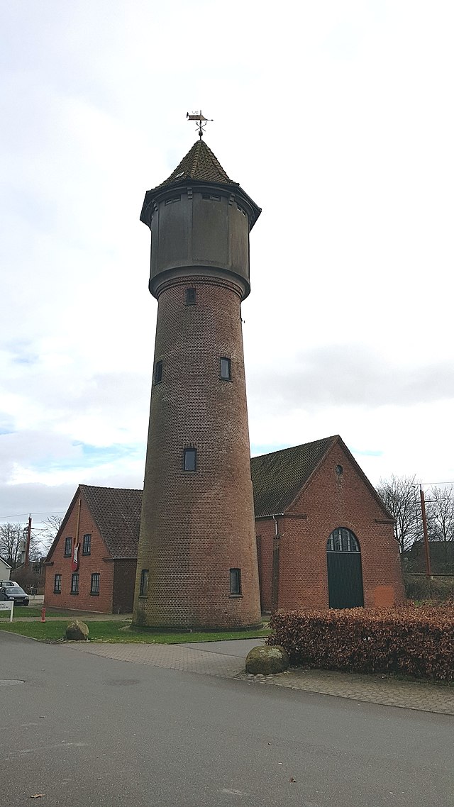 Der Wasserturm von Bramming