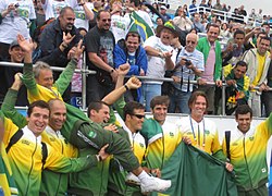Brazilian men's eights team - Rowing Rio 2007.jpg