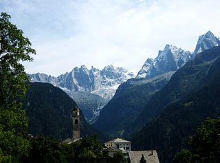 <span class="mw-page-title-main">Bregaglia</span> Municipality in Graubünden, Switzerland