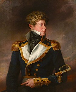 British School - Rear Admiral Lord Adolphus FitzClarence (1802–1856), GCH, ADC, RN, as a Young Naval Officer - 1449352 - National Trust.jpg