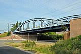 De spoorbrug over de Blankenbergse Steenweg in Sint-Pieters (Brugge)