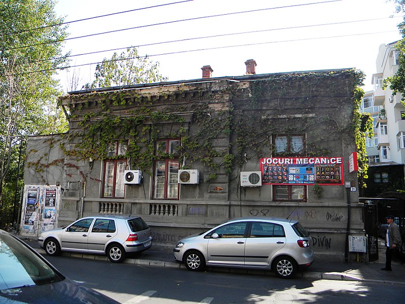 File:Bucuresti, Romania, Casa Theodor Rogalschi pe Str. Ghe Manu nr. 31, sect. 1.JPG