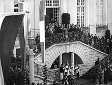 French president Charles de Gaulle on state visit to Bonn (1962), the capital of West Germany until German reunification.