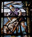 * Nomination A butcher, 17th century stained glass window, detail. Church Saint Etienne du Mont in Paris.--Jebulon 21:35, 4 April 2011 (UTC) * Promotion Good quality. --Mbdortmund 22:33, 4 April 2011 (UTC)