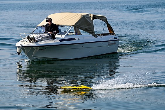 boating on Lake Zug, Switzerland