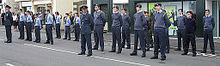 Parade and church service in Saint Peter Port, featuring ATC and CCF cadets, Guernsey, 16 September 2012 Cadets Saint Peter Port 2012 b.jpg