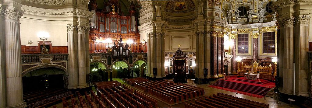 Berliner Dom, Innenraum, Catedral Berlin UNESCO-Welterbe Museumsinsel Berlin)