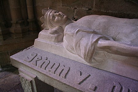 The tomb of Jean V