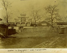 Kompleks katedral sekitar tahun 1920