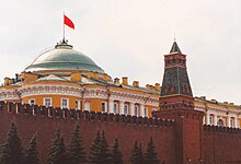 Сенатский дворец в Московском Кремле — резиденция руководителей СССР