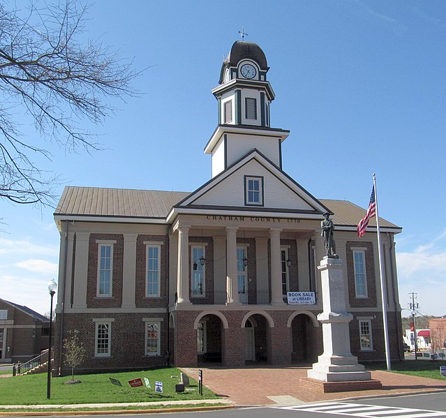 File:Chatham County Courthouse, Pittsboro, North Carolina.jpg