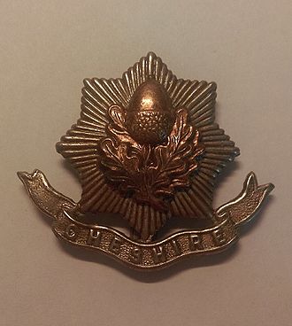 Cheshire Regiment cap badge. Cheshire Regiment Cap Badge.jpg