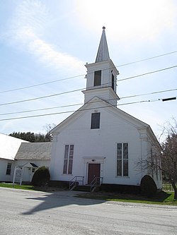 کلیسا در آرلینگتون شرقی ، Vermont.jpg