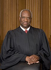 Associate Justice of the Supreme Court of the United States Clarence Thomas Clarence Thomas official SCOTUS portrait.jpg
