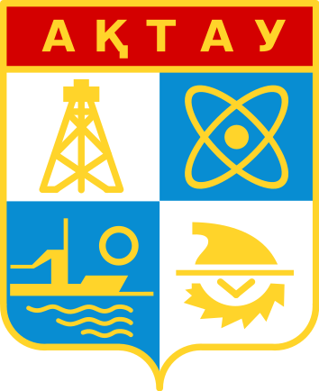 Αρχείο:Coat of arms of Aktau.svg