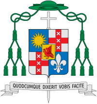 Coat of arms of Johannes Willibrordus Maria Hendriks.svg