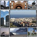 Collage Santa Cruz de Tenerife.