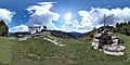 Photosphere at Colma Crocetta saddle, where the trail rejoins the ex military road Main category: Colma Crocetta