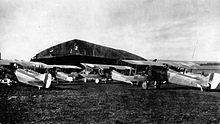 Various SPAD aircraft on the flying field Colombey-les-Belles Aerodrome - 1st Air Depot SPAD Aircraft.jpg