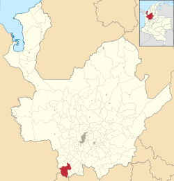 Andes ubicada en Antioquia