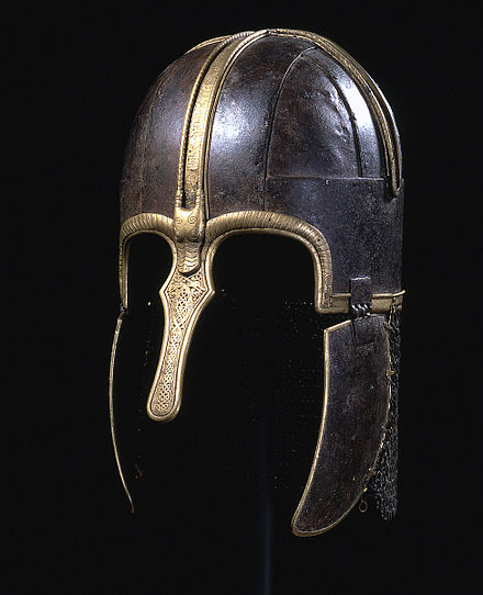 The 8th century Coppergate Helmet in the Yorkshire Museum