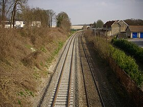 Illustrativt billede af linjen fra Reims til Laon