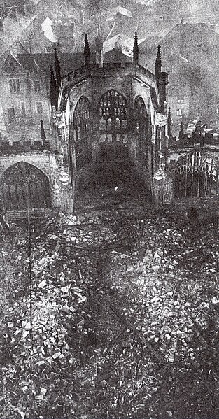 File:Coventry Cathedral after the air raid in 1940.jpg