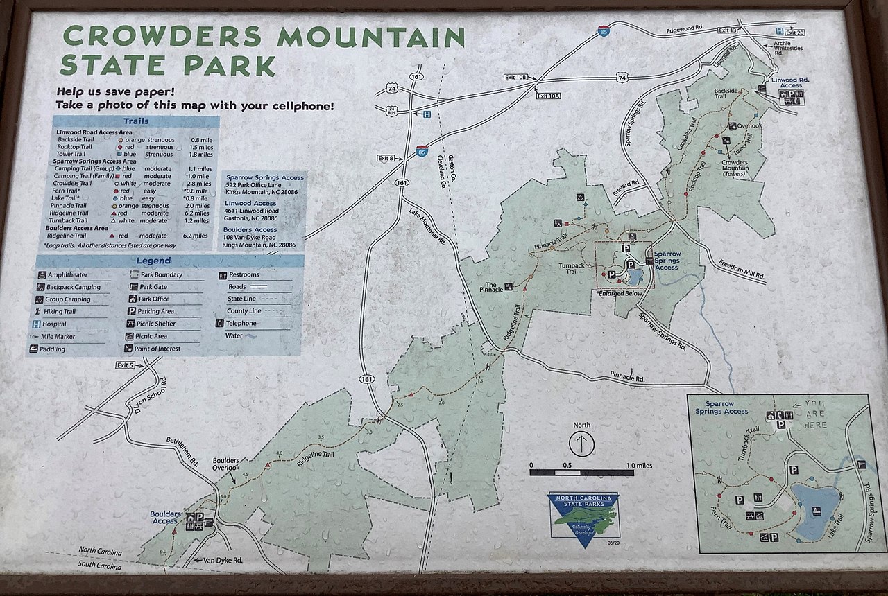 File:Crowders Mountain State Park Map.jpg - Wikimedia Commons